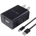 Cargador Generico USB a V8 (Cubo + Cable)