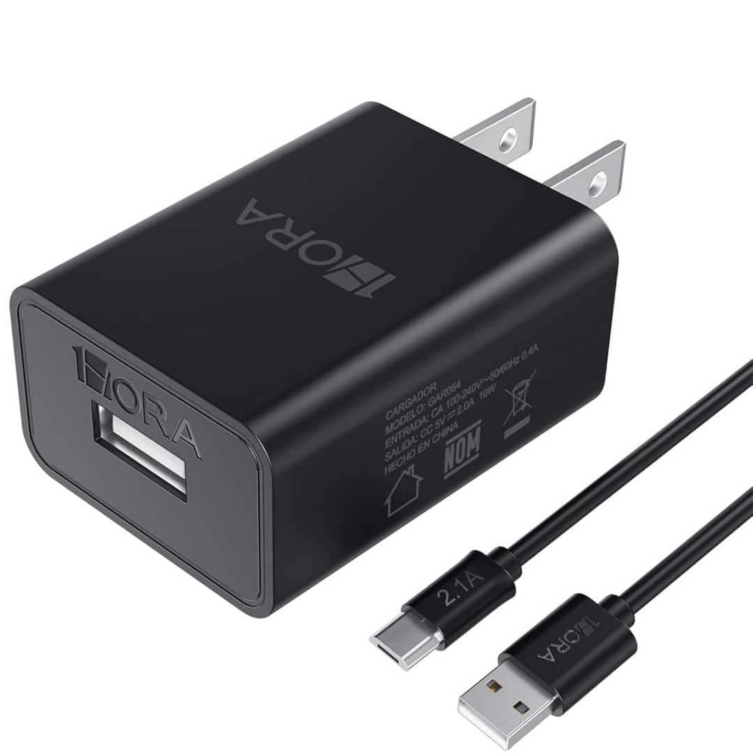 Cargador Generico USB a V8 (Cubo + Cable)
