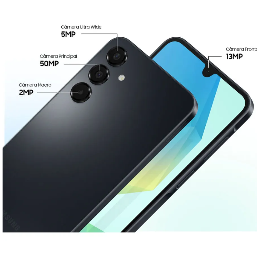 Samsung Galaxy A16 Black 128 GB 6.7"