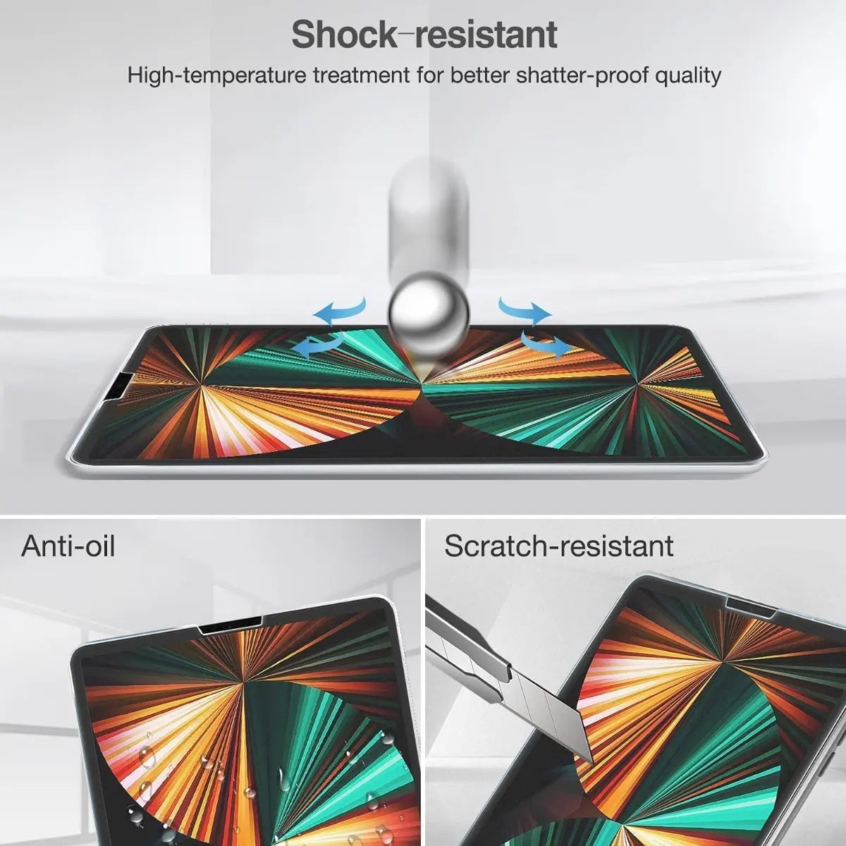 Mica Cristal Templado para iPad (Sobre Encargo)